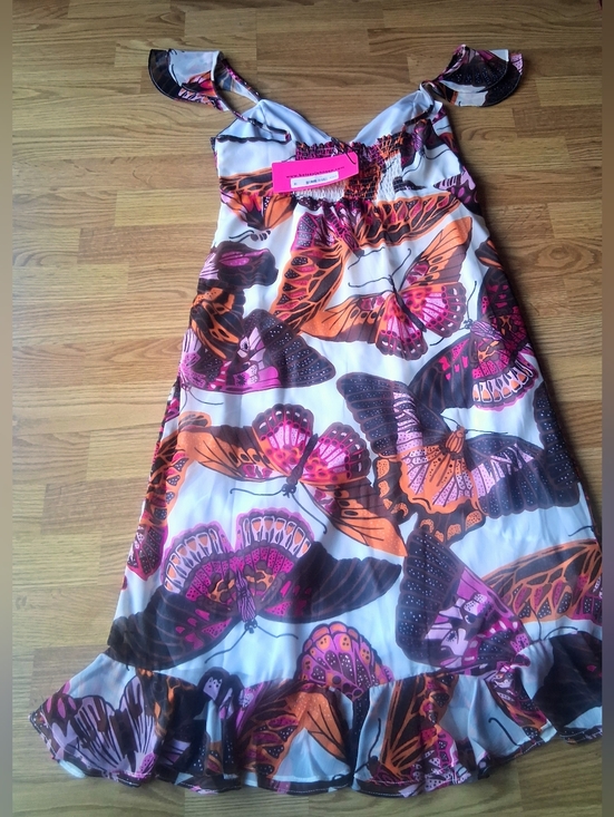 Betsey Johnson Dresses & Skirts - Betsy Johnson, NWT Ladies Dress Midi Style, Sun Dress, Sz Med ,MSRP $109.